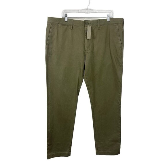 J. Crew 484 Slim Chino Pants Men's 36 Olive Green New 8479 - Picture 2 of 16